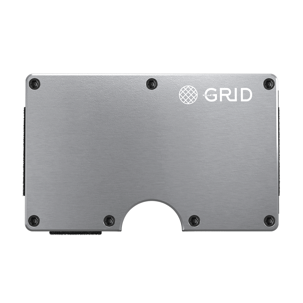 SILVER Aluminum Money Clip - BagNook