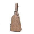 Load image into Gallery viewer, (stone)Millie Women Flower Embossed Sling Bag By MKF - BagNook