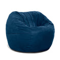 Load image into Gallery viewer, Jaxx Saxx 3 ft Round Bean Bag - Navy - BagNook
