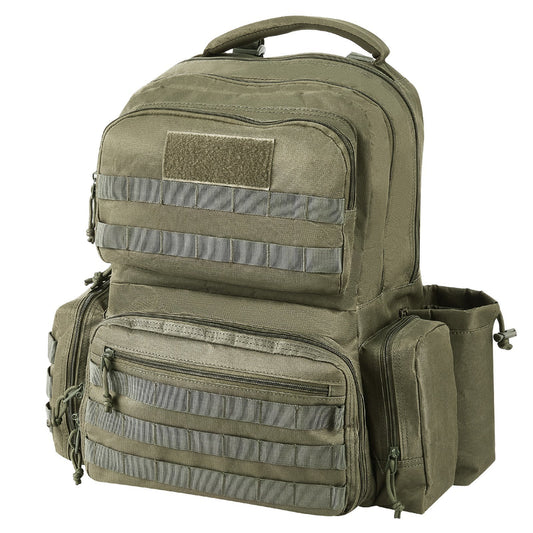VEVOR Tactical Range Backpack for 6 Pistols - Green - BagNook