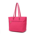 Load image into Gallery viewer, (fuchsia) Quilted Cotton Women Tote - bagNook