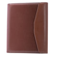 Load image into Gallery viewer, (brown)The V.P Pro Faux Leather Tri Fold Padfolio - It fits a tablet! - BagNook