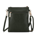 Load image into Gallery viewer, (green)Genesis Vegan Leather Flag Women Crossbody by Mia k - BagNook
