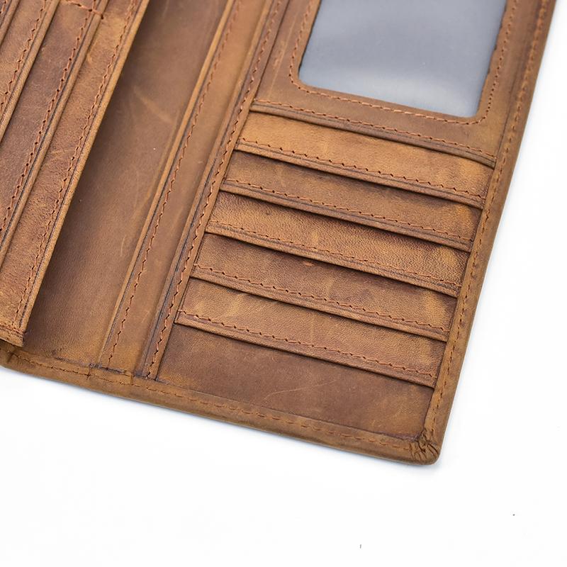 The Pathfinder Bifold Wallet | Genuine Leather Pocket Book Wallet - BagNook