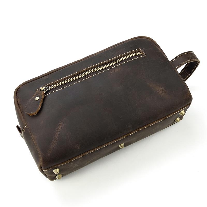 (dark brown)The Wanderer Toiletry Bag - BagNook