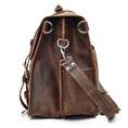 Load image into Gallery viewer, (brown)The Gustav Messenger Bag | Large Vintage Leather Bag - BagNook