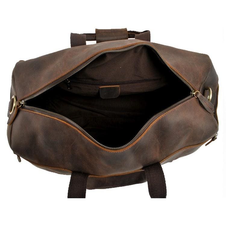 The Asta Weekender | Handcrafted Leather Duffle Bag - BagNook