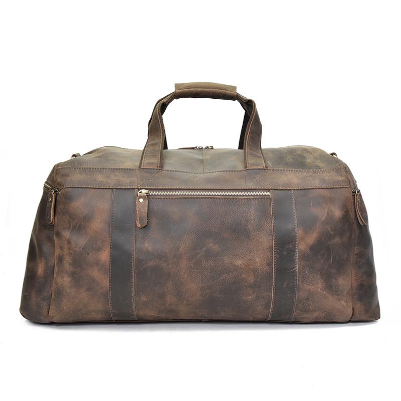 The Colden Duffle Bag | Large Capacity Leather Weekender Bag - BagNook