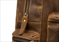 Load image into Gallery viewer, The Langley Backpack | Vintage Leather Backpack - BagNook