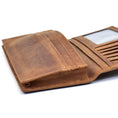 Load image into Gallery viewer, The Pathfinder Bifold Wallet | Genuine Leather Pocket Book Wallet - BagNook