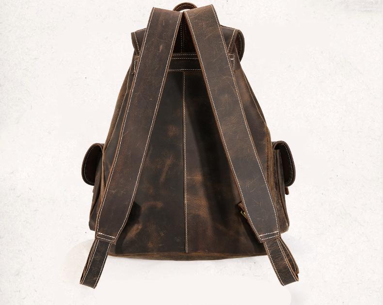 The Thorsen Backpack | Small Handmade Genuine Leather Backpack - BagNook