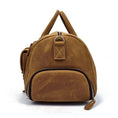 Load image into Gallery viewer, (brown)The Bard Weekender | Handmade Leather Duffel - BagNook