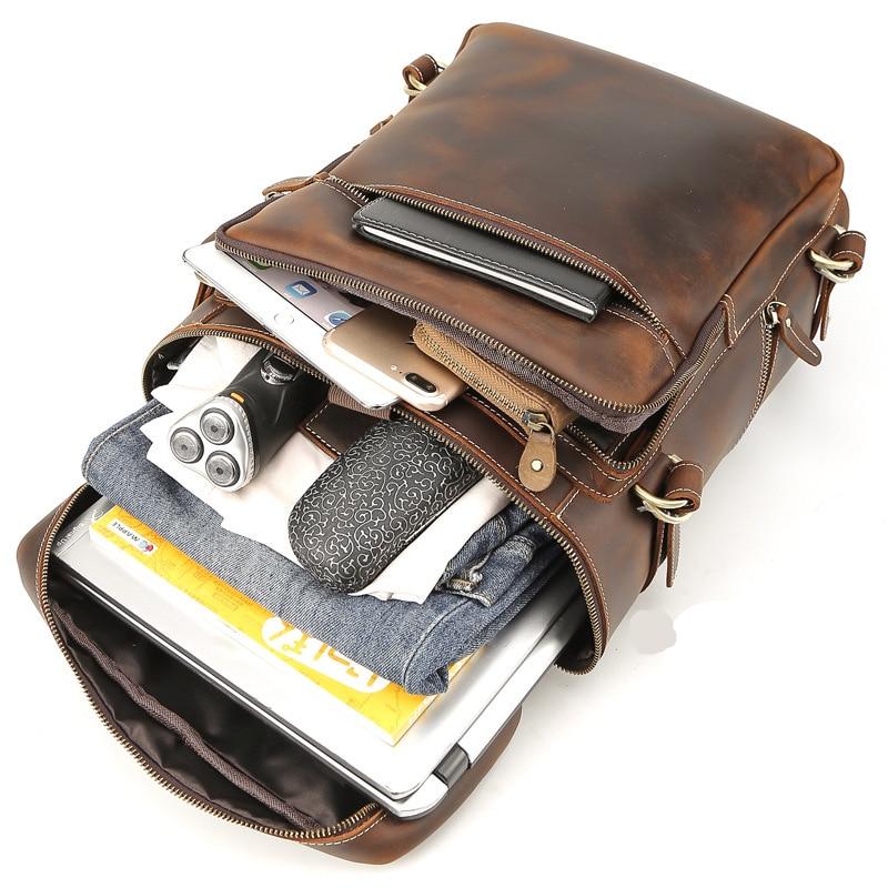 The Raoul Backpack | Handmade Vintage Leather Backpack - BagNook