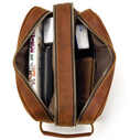 Load image into Gallery viewer, The Nomad Toiletry Bag | Leather Travel Toiletry Bag - BagNook