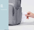 Load image into Gallery viewer, (gray)Sunveno Quilted Diaper Bag - BagNook