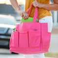 Load image into Gallery viewer, Hot Pink Carry All - Large Roomy Tote - Viv & Lou® - BagNook
