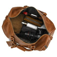 Load image into Gallery viewer, (brown)The Dagny Weekender | Large Leather Duffle Bag - BagNook
