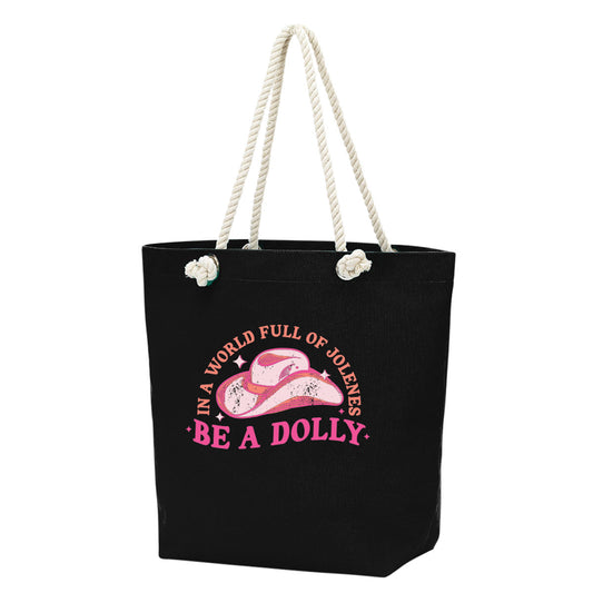 Viv & Lou Castaway Tote | Be A Dolly, Black