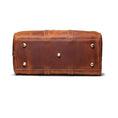 Load image into Gallery viewer, (brown)The Brandt Weekender | Small Leather Duffle Bag - BagNook
