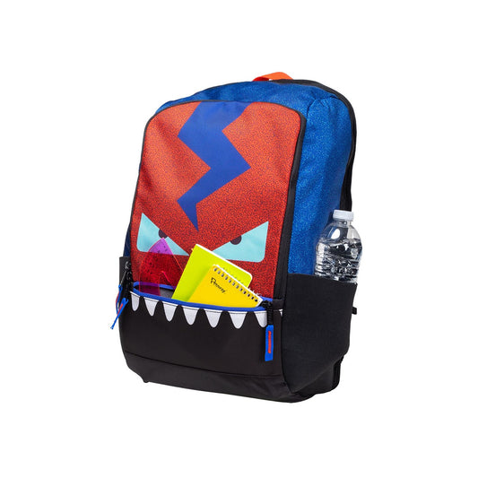 The Zip Pack Monster Laptop Backpack - Blue - BagNook
