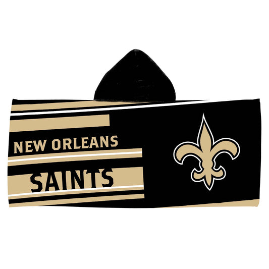 Saints | Kids Hooded Towel, 22"X51"