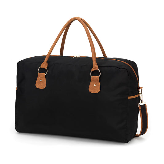 Black Nylon Travel Bag - Viv & Lou® - BagNook