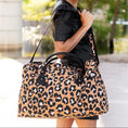 Load image into Gallery viewer, Spotted Leopard Travel Bag - Viv & Lou® - BagNook
