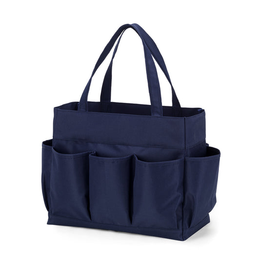 Navy Carry All - Large Roomy Tote - Viv & Lou® - BagNook