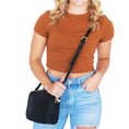 Load image into Gallery viewer, Blair Crossbody Bag - Viv & Lou® - Black - BagNook
