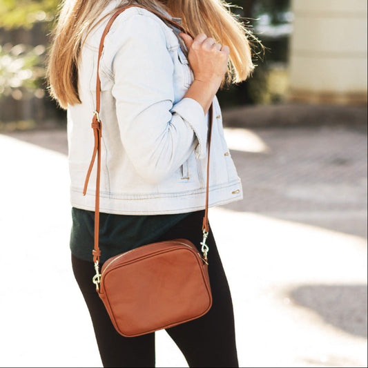 Blair Crossbody Bag - Viv&Lou® - Camel - BagNook