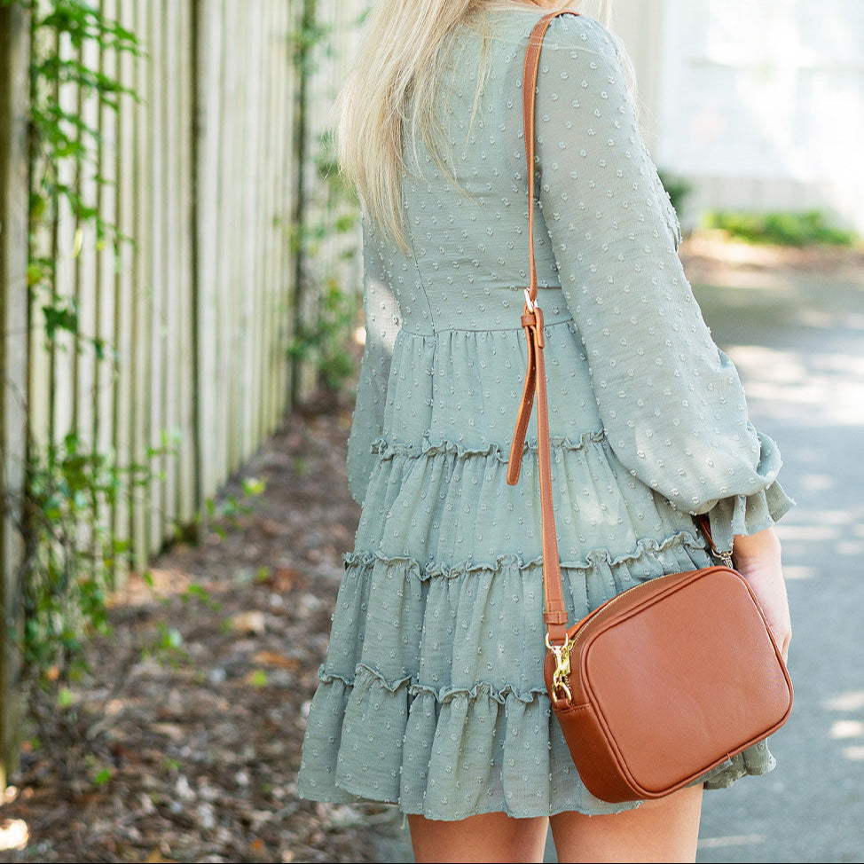Blair Crossbody Bag - Viv&Lou® - Camel - BagNook