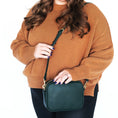 Load image into Gallery viewer, Blair Crossbody Bag - Viv & Lou® - Emerald - BagNook
