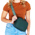 Load image into Gallery viewer, Blair Crossbody Bag - Viv & Lou® - Emerald - BagNook
