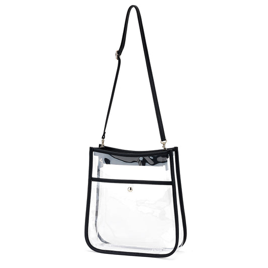 Black Clear Heather Purse by Viv & Lou® - BagNook
