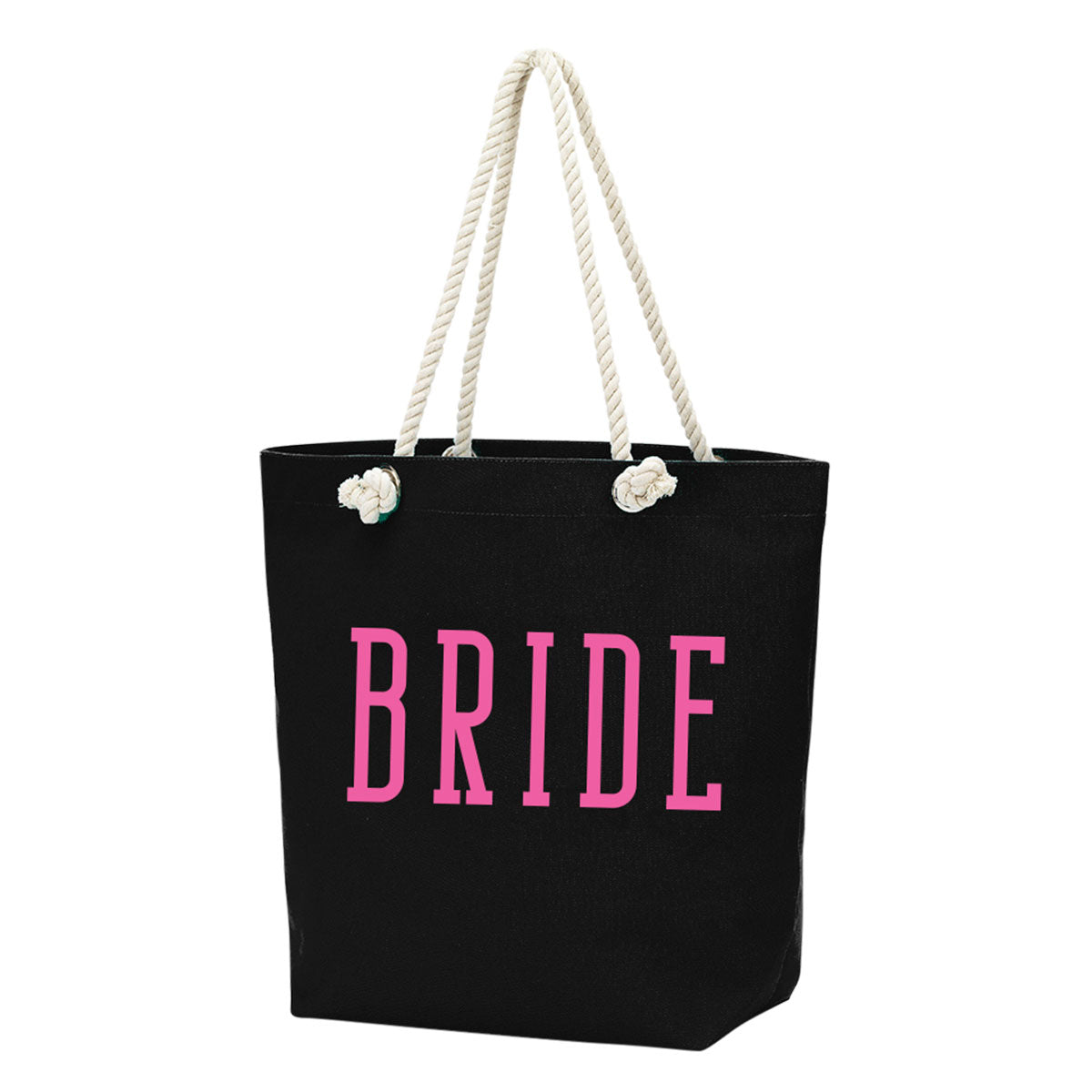 Viv & Lou Castaway Tote | Bride, Black