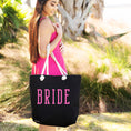 Load image into Gallery viewer, Viv & Lou Castaway Tote | Bride, Black
