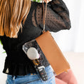 Load image into Gallery viewer, Camel Clear Purse by Viv & Lou® - BagNook
