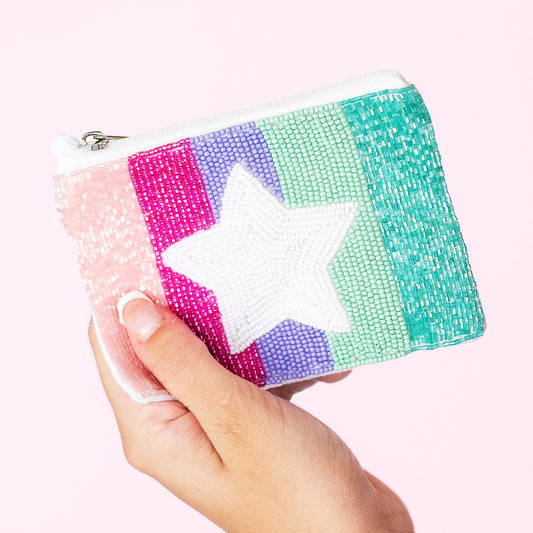 Super Star Beaded Coin Purse by Viv & Lou® - BagNook