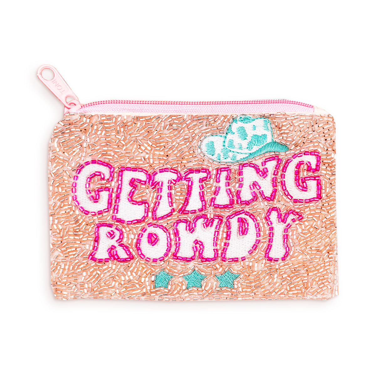 Getting Rowdy Beaded Coin Purse by Viv & Lou® - BagNook