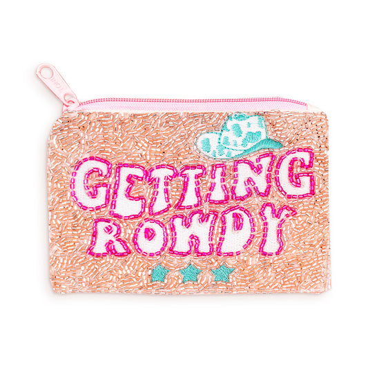 Getting Rowdy Beaded Coin Purse by Viv & Lou® - BagNook