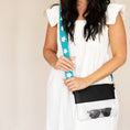 Load image into Gallery viewer, Aqua Star Beaded - Cross Strap by Viv & Lou® - BagNook
