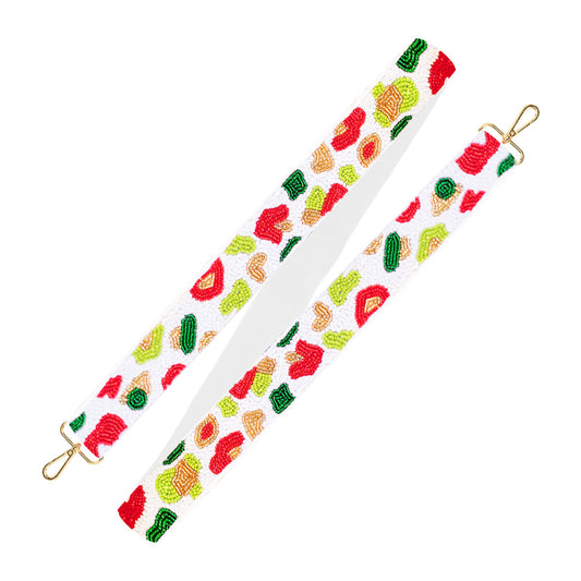 Festive Leopard Beaded - Cross Strap by Viv & Lou® - BagNook