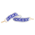 Load image into Gallery viewer, Royal Blue Trellis Beaded - Cross Strap by Viv & Lou® - BagNook
