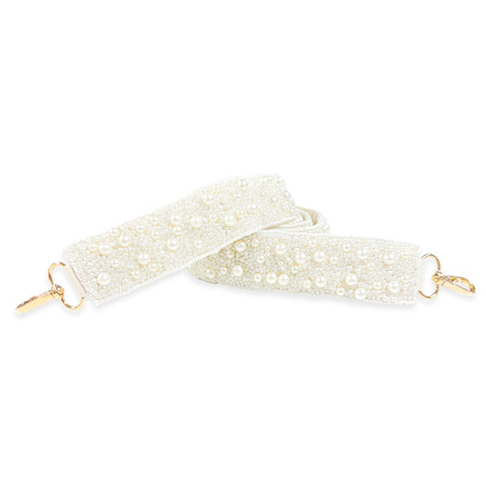 Pearl Beaded - Crossbody Strap by Viv & Lou® - BagNook