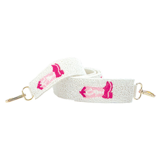 Pink Boots Beaded - Cross Strap by Viv & Lou® - BagNook