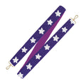 Load image into Gallery viewer, Purple Star Beaded - Cross Strap by Viv & Lou® - BagNook
