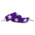 Load image into Gallery viewer, Purple Star Beaded - Cross Strap by Viv & Lou® - BagNook
