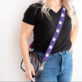 Load image into Gallery viewer, Purple Star Beaded - Cross Strap by Viv & Lou® - BagNook
