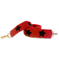 Load image into Gallery viewer, Red & Black Star Beaded - Cross Strap by Viv & Lou® - BagNook
