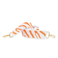 Load image into Gallery viewer, Orange Tiger Stripe Beaded - Cross Strap by Viv & Lou® - BagNook
